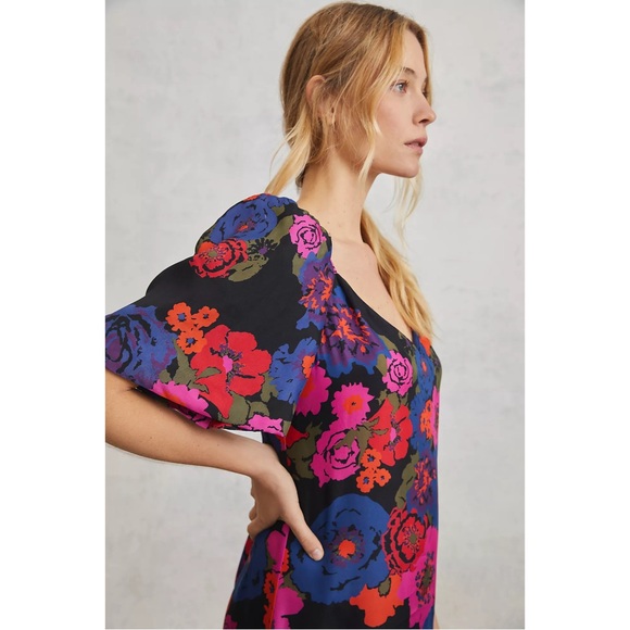 Anthropologie Sebastienne Midi Dress By Tracy Reese Hope For Flowers NWT SZ S - Picture 2 of 14